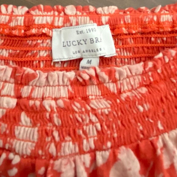 LUCKY BRAND MED. TOP - Picture 4 of 4